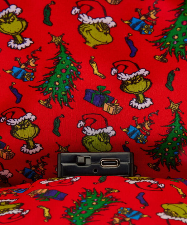 Mochila Dr. Seuss Holiday El Grinch Loungefly 26cm - Imagen 6