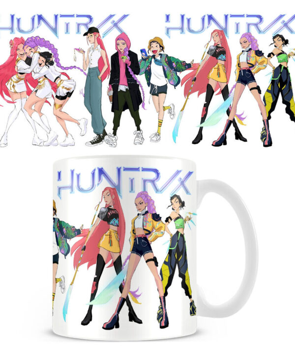 Taza Huntrix KPop Demon Hunters 325ml - Imagen 1
