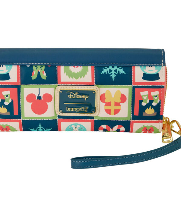 Cartera Mickey & Minnie Holiday Disney Loungefly - Imagen 3