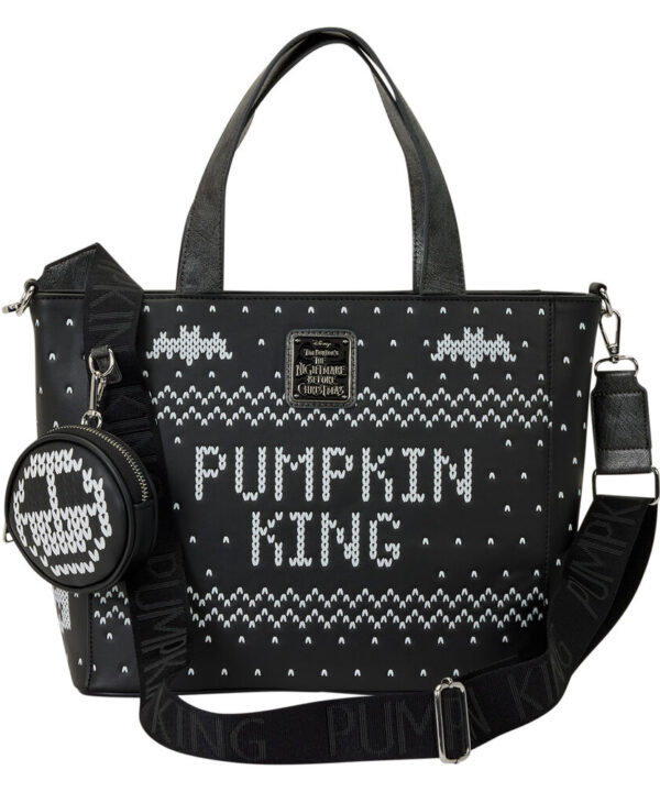 Bolso + monedero Jack Skellington Pesadilla Antes de Navidad Disney Loungefly - Imagen 5