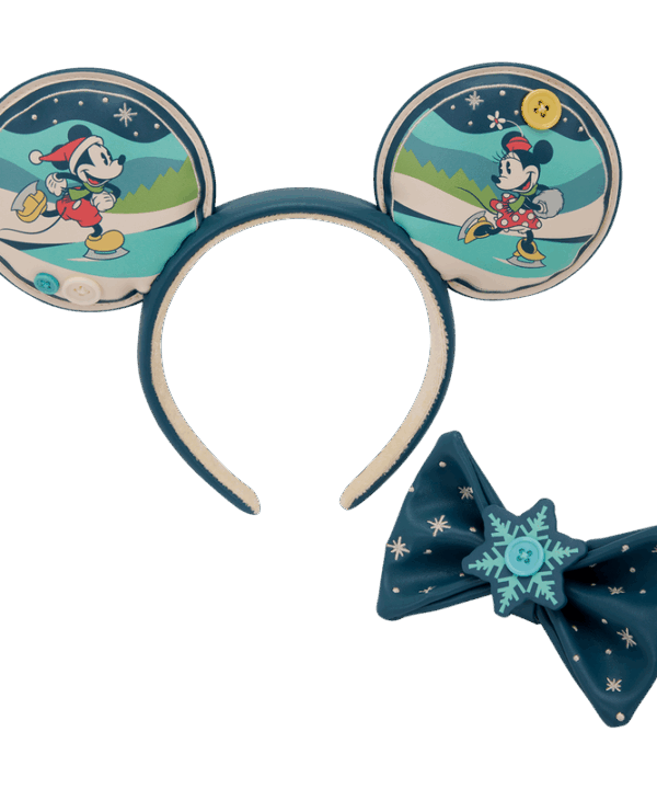 Diademas orejas Mickey & Minnie Holiday Disney Loungefly - Imagen 3