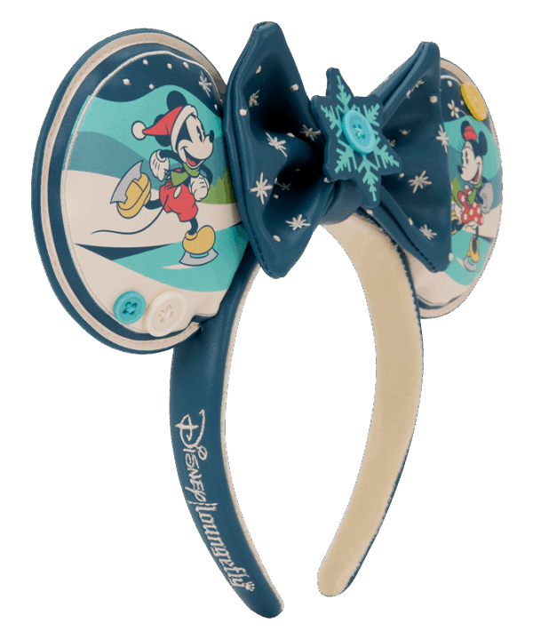 Diademas orejas Mickey & Minnie Holiday Disney Loungefly - Imagen 4
