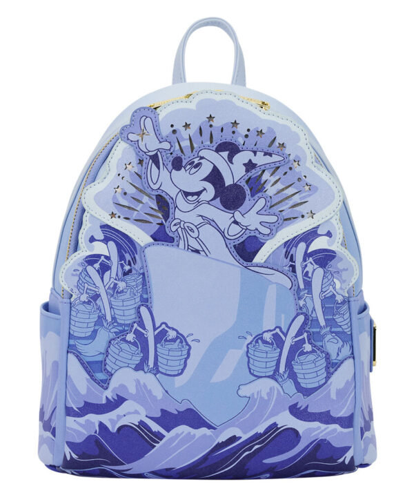 Mochila Fantasia Mickey Disney Loungefly 26cm - Imagen 2