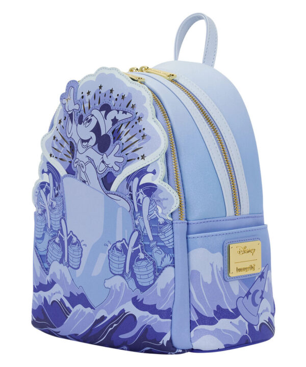 Mochila Fantasia Mickey Disney Loungefly 26cm - Imagen 4