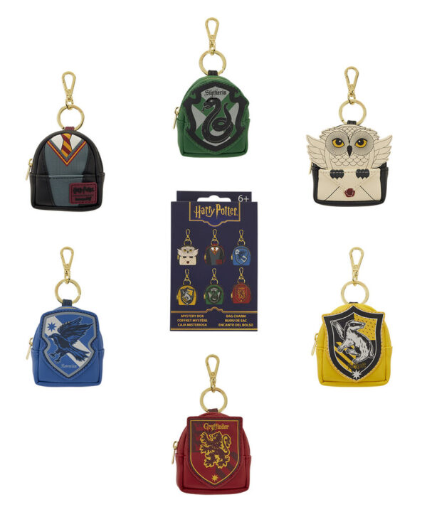 Llavero mini mochila Mystery Harry Potter Loungefly surtido - Imagen 1