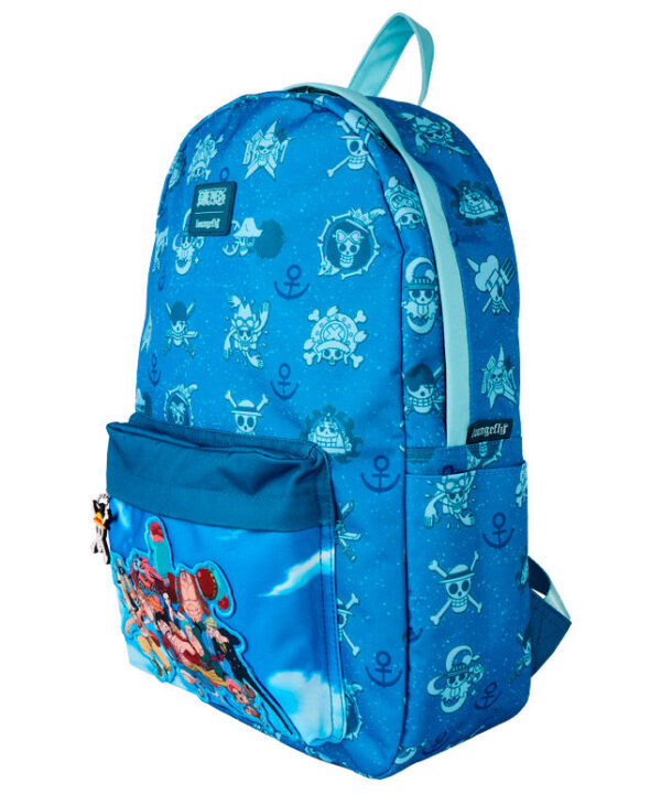 Mochila nylon One Piece Loungefly 43cm - Imagen 3