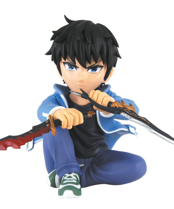 Figura hucha Sung Jinwoo Solo Leveling 15cm - Imagen 1