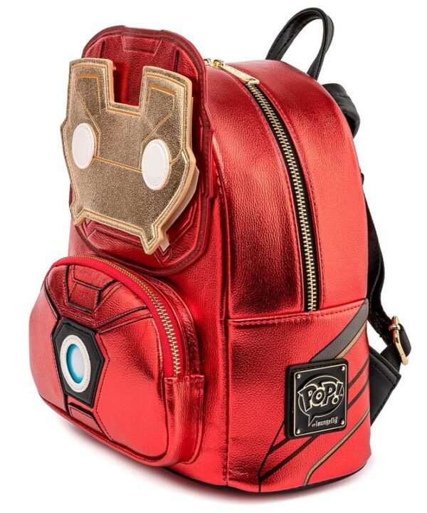 Mochila Iron Man Light-Up Marvel Loungefly 26cm - Imagen 7