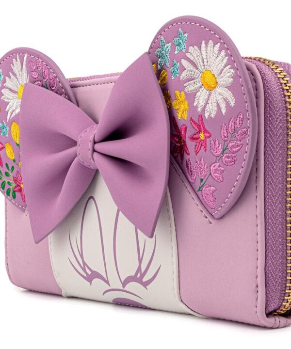 Cartera Holding Flowers Minnie Disney Loungefly - Imagen 3