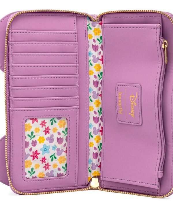 Cartera Holding Flowers Minnie Disney Loungefly - Imagen 4