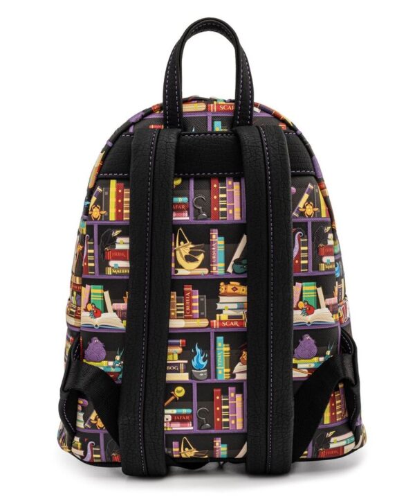 Mochila Books Villains Disney Loungefly 26cm - Imagen 4