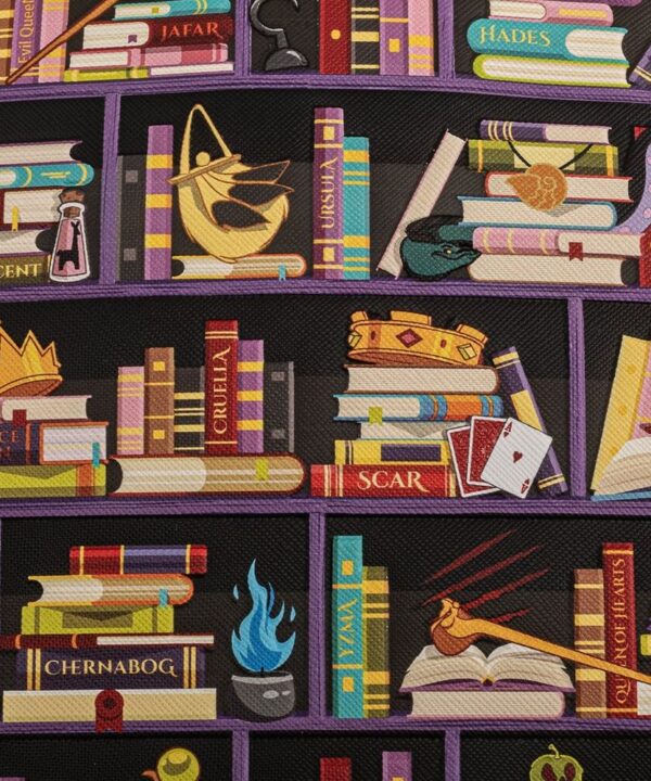 Mochila Books Villains Disney Loungefly 26cm - Imagen 6