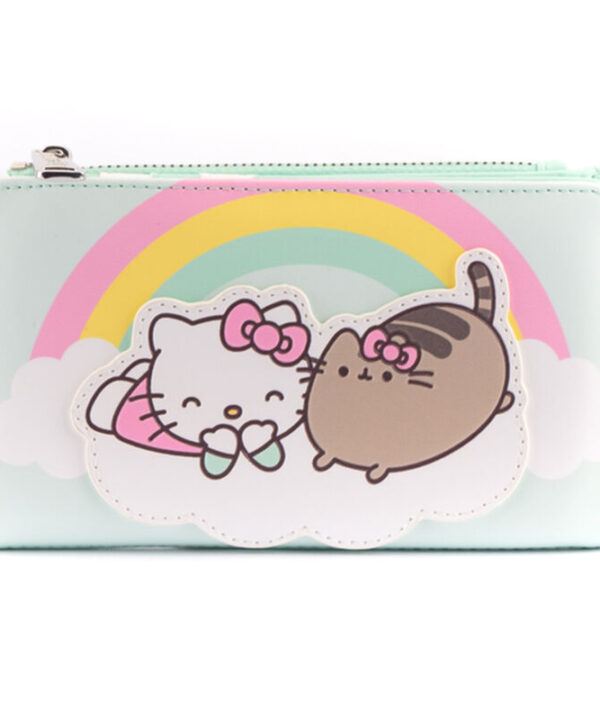 Cartera Pusheen And Hello Kitty Sanrio Globos Loungefly - Imagen 1