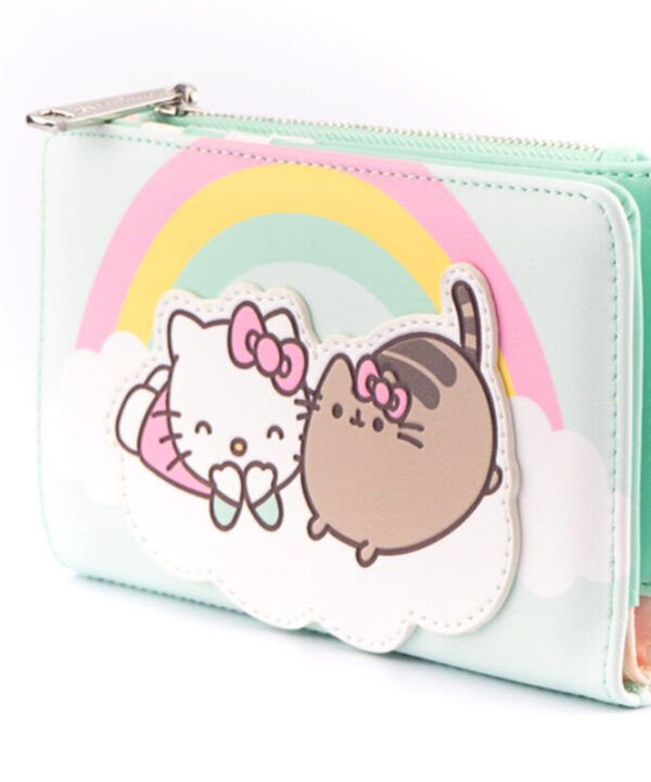 Cartera Pusheen And Hello Kitty Sanrio Globos Loungefly - Imagen 2
