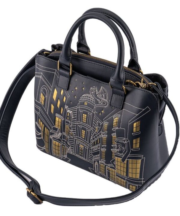 Bolso Bandolera Lentejuelas Callejon Diagon Harry Potter Loungefly - Imagen 3