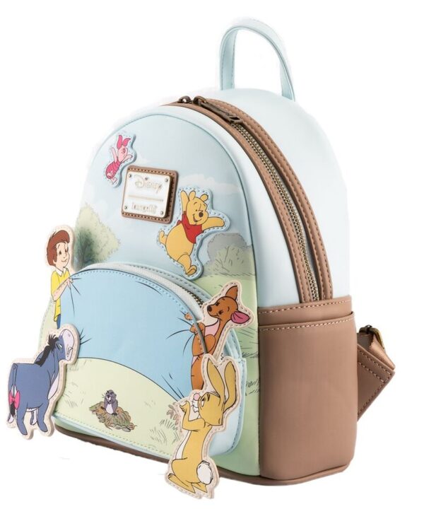Mochila Winnie the Pooh 95 Aniversario Loungefly 26cm - Imagen 3