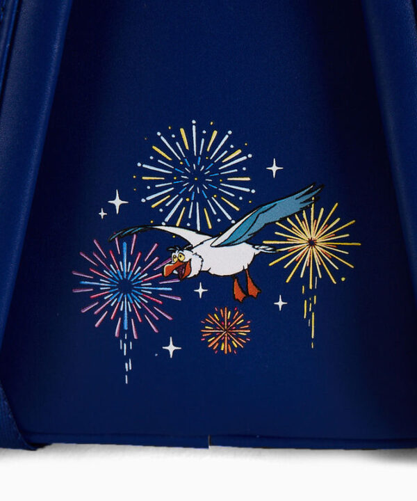 Mochila Fuegos Artificiales La Sirenita Disney Loungefly 26cm - Imagen 5