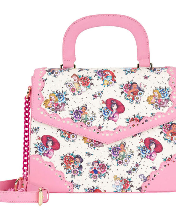 Bolso Floral Tattoo Princess Disney Loungefly - Imagen 1