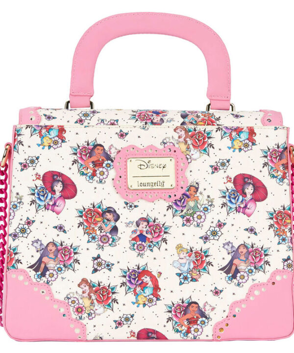 Bolso Floral Tattoo Princess Disney Loungefly - Imagen 3