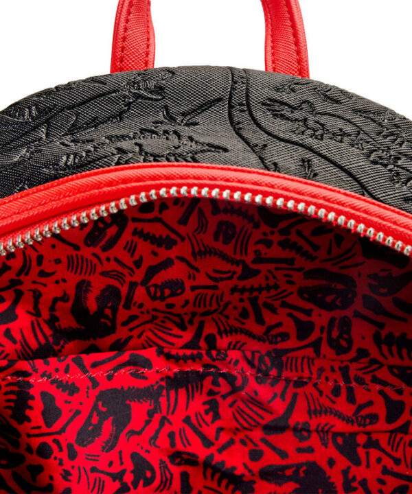 Mochila Logo Jurassic Park Loungefly 26cm - Imagen 4