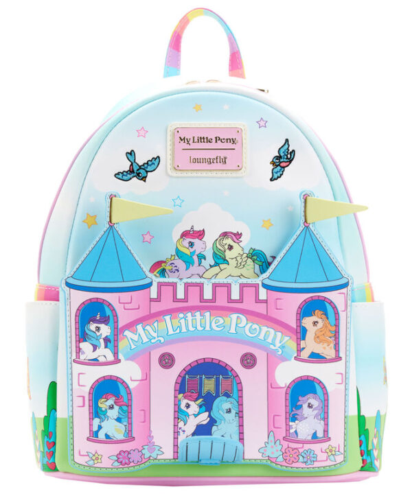 Mochila Castle My Little Pony Loungefly 26cm - Imagen 1