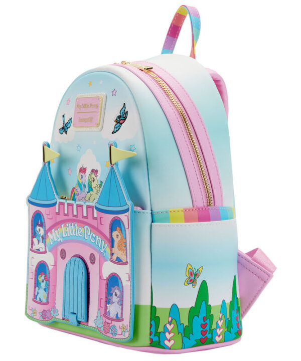 Mochila Castle My Little Pony Loungefly 26cm - Imagen 3