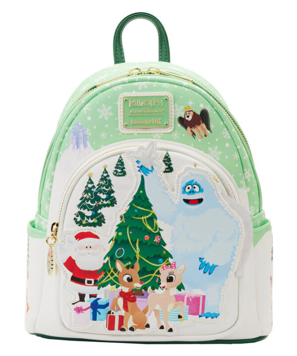 Mochila Holiday Group Rudolph the Red-Nosed Reindeer Loungefly